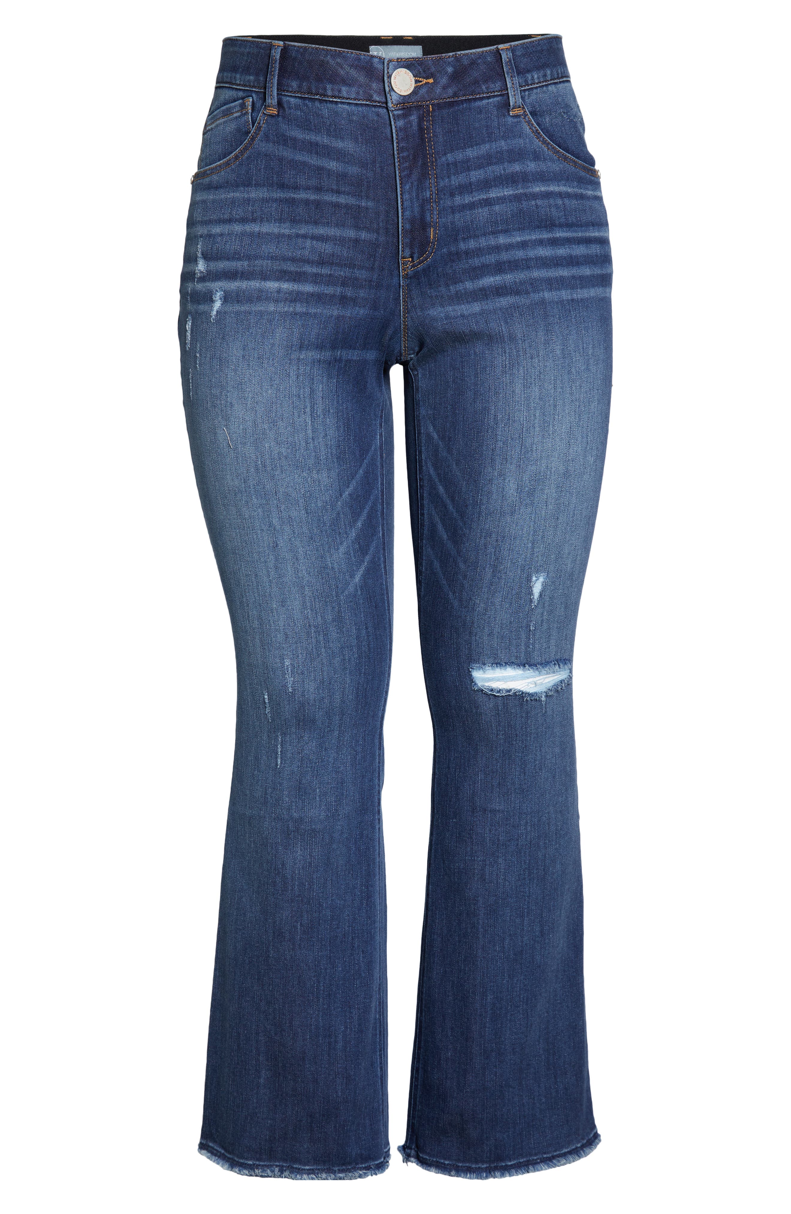 Wit & Wisdom 'Ab'Solution High Waist Itty Bitty Bootcut Jeans Nordstrom