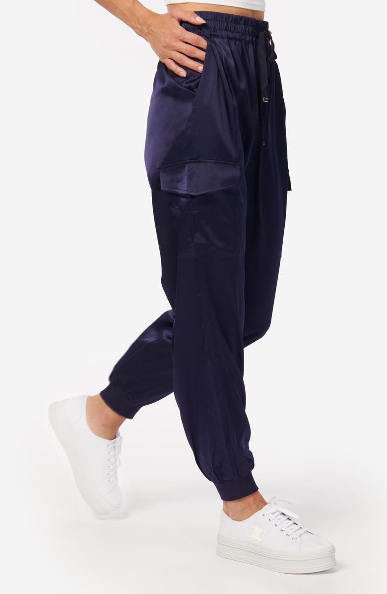 CAMI NYC Elsie Stretch Silk Joggers Nordstrom