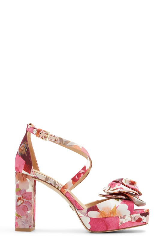 Shop Ted Baker Maddy Rose Platform Sandal In Bright Multi