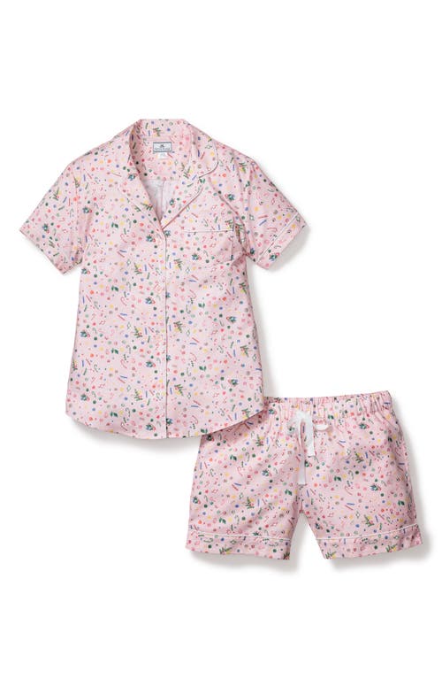 Shop Petite Plume Nostalgic Sweets Cotton Pajamas In Pink