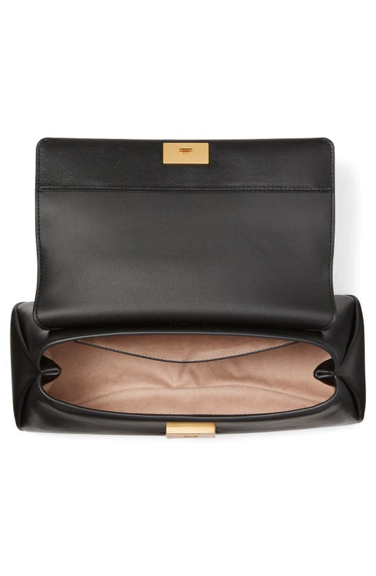 Shop Kate Spade New York Grace Smooth Leather Convertible Shoulder Bag In Black