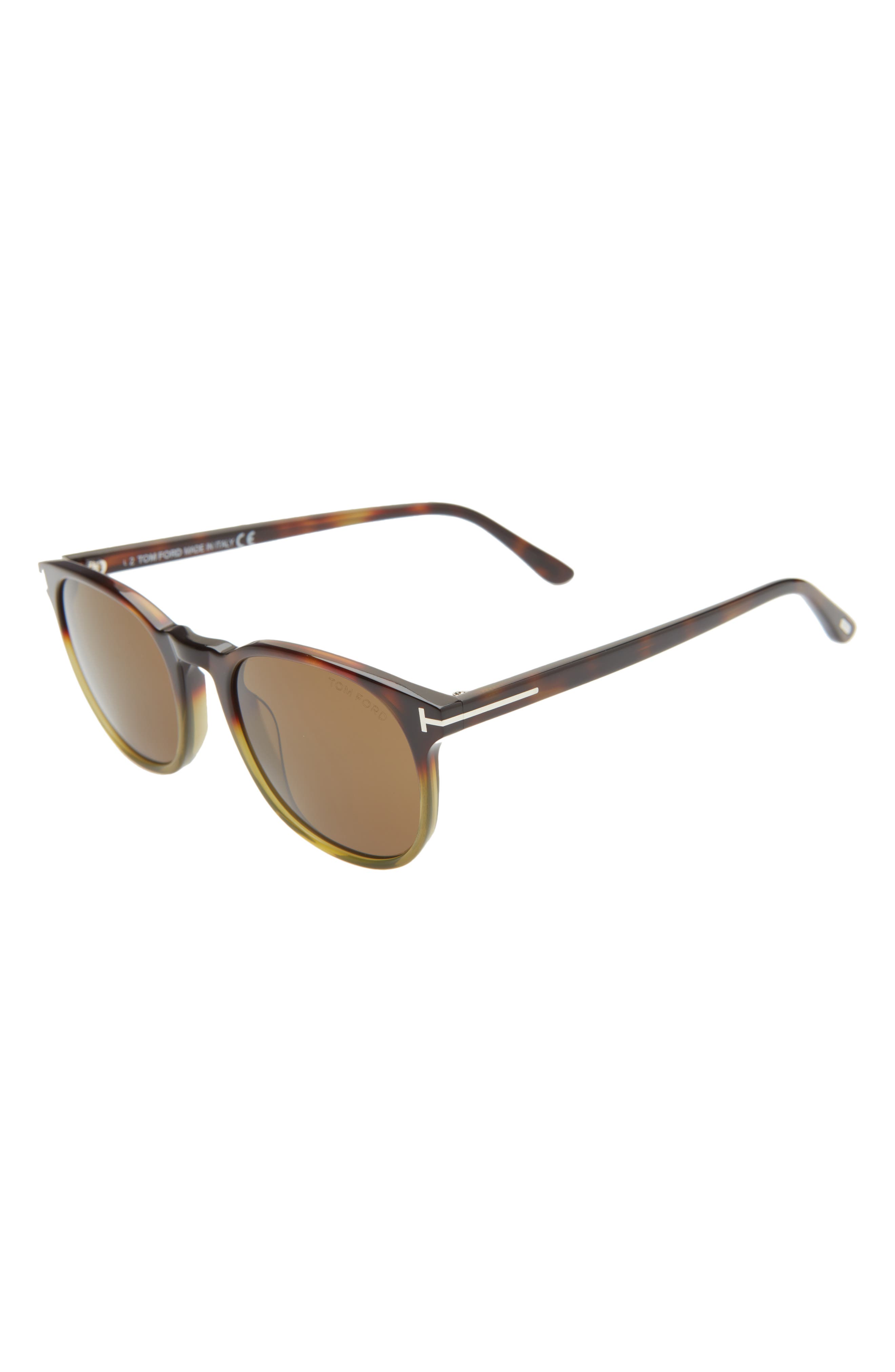 tom ford 51mm round sunglasses