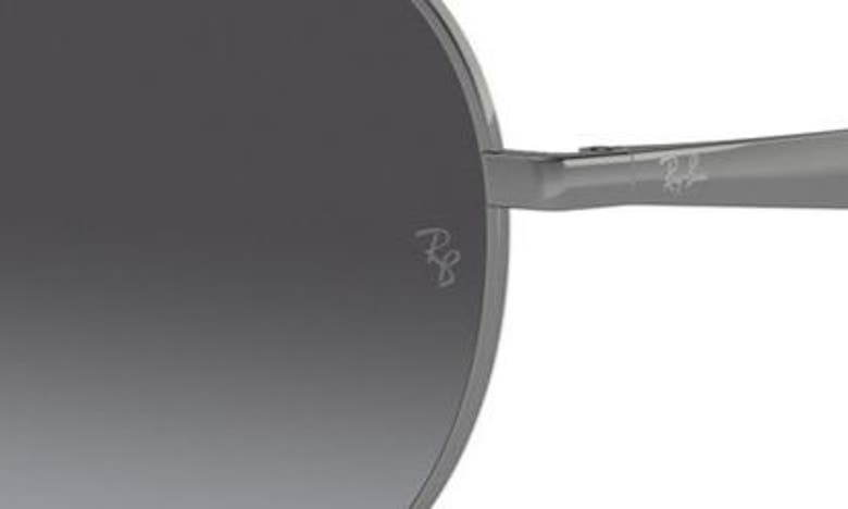 RAY BAN RAY-BAN 57MM PHANTOS ROUND SUNGLASSES