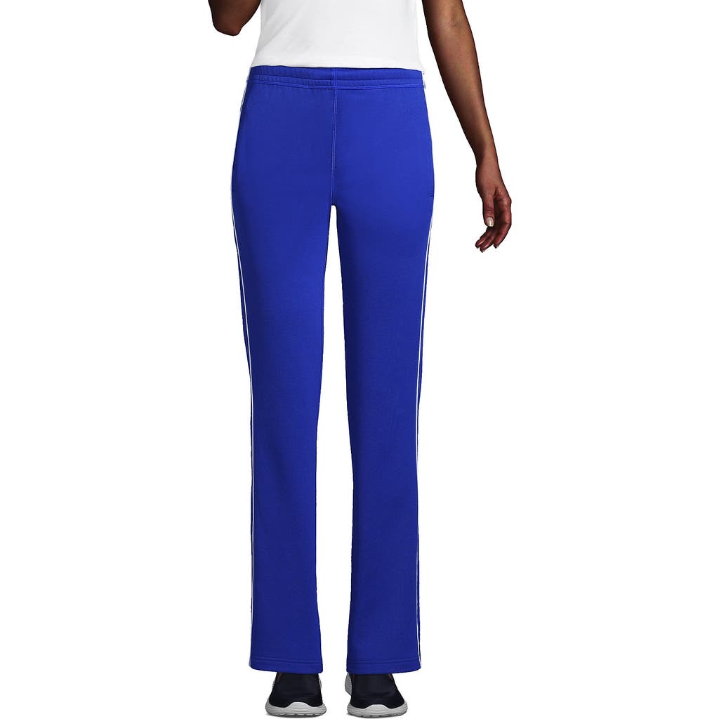Lands' End School Uniform Active Track Pants In Cobalt