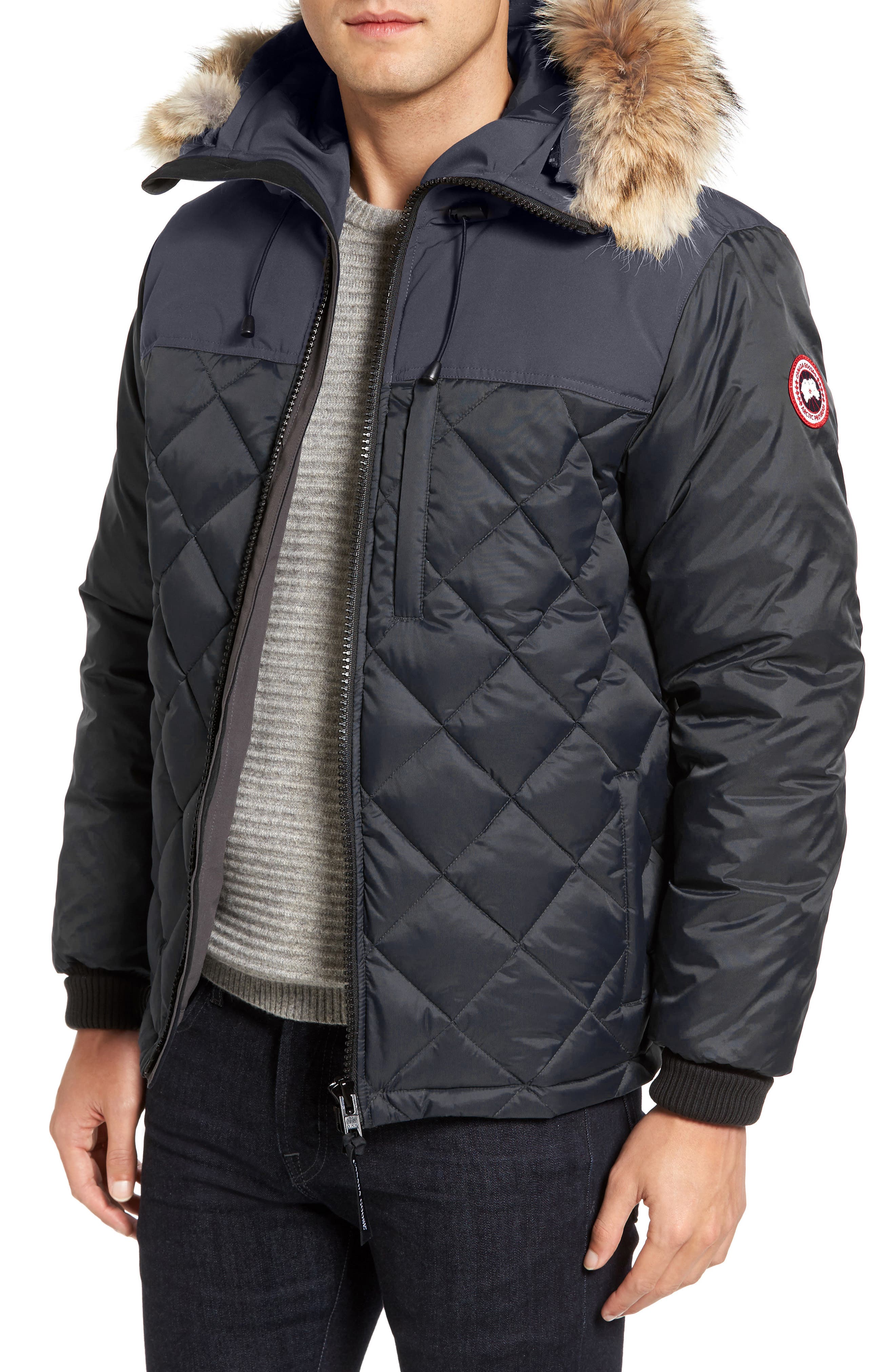 Canada Goose Pritchard Genuine Coyote Fur Trim Goose Down Parka Nordstrom