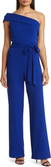 Marina one cheap shoulder jumpsuit