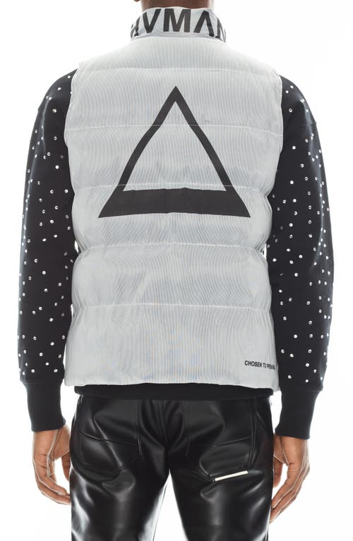 Hvman Quilted Jacket In Light Blue