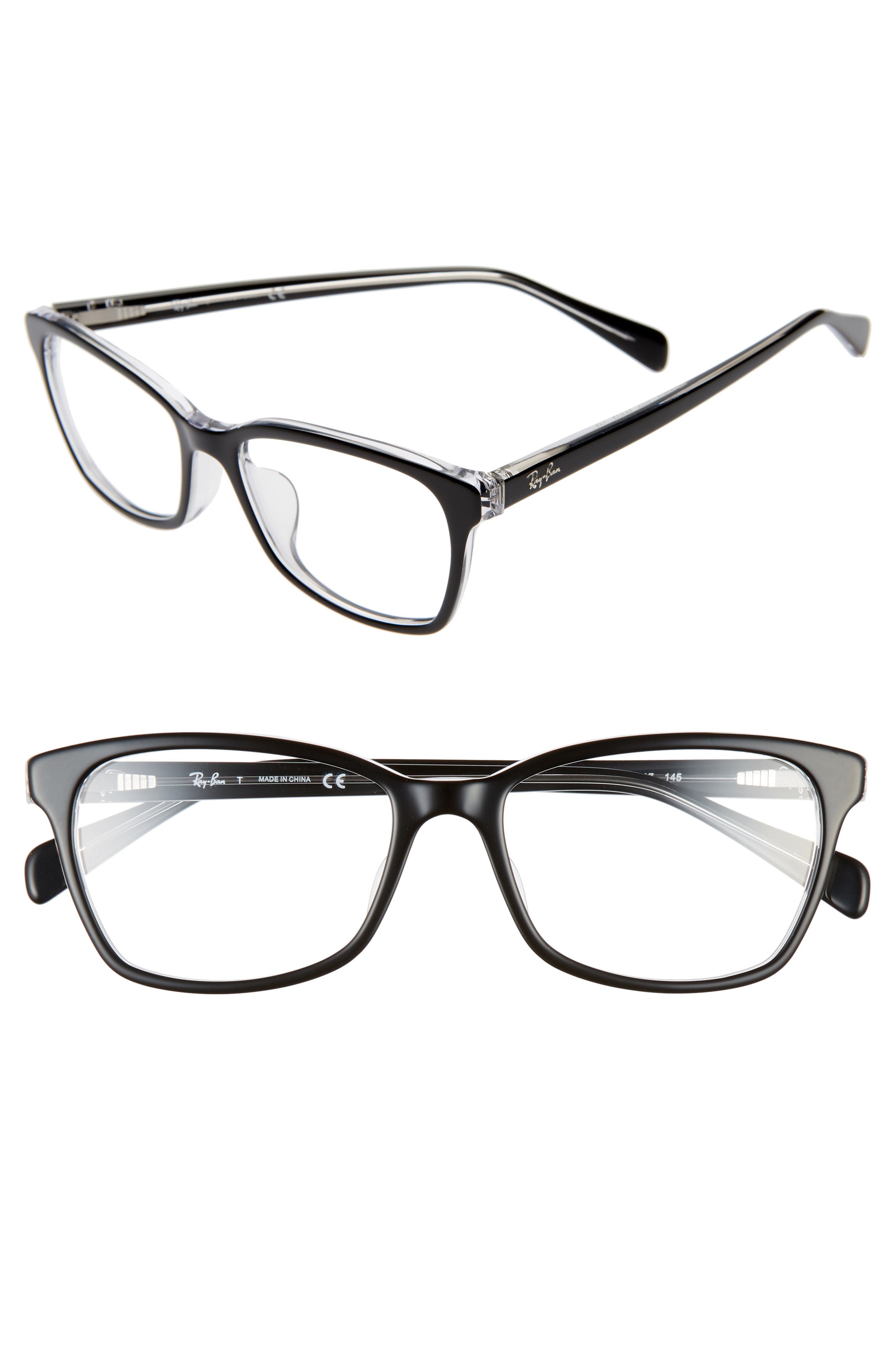 Ray-Ban 54mm Square Optical Glasses | Nordstrom