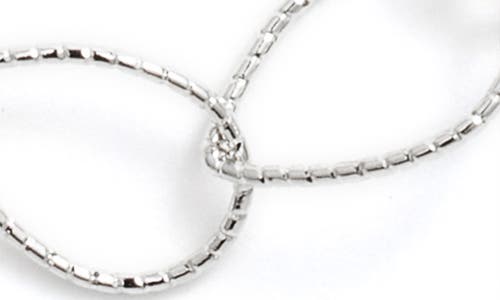 Shop Nordstrom Demi Fine Oval Curb Chain Necklace In Sterling Silver Plated