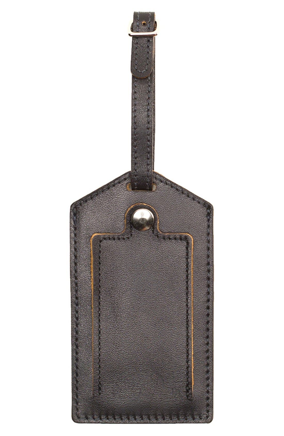 shinola luggage tag