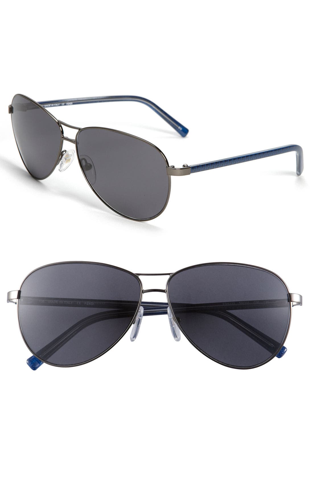 Fendi Polarized Aviator Sunglasses Nordstrom