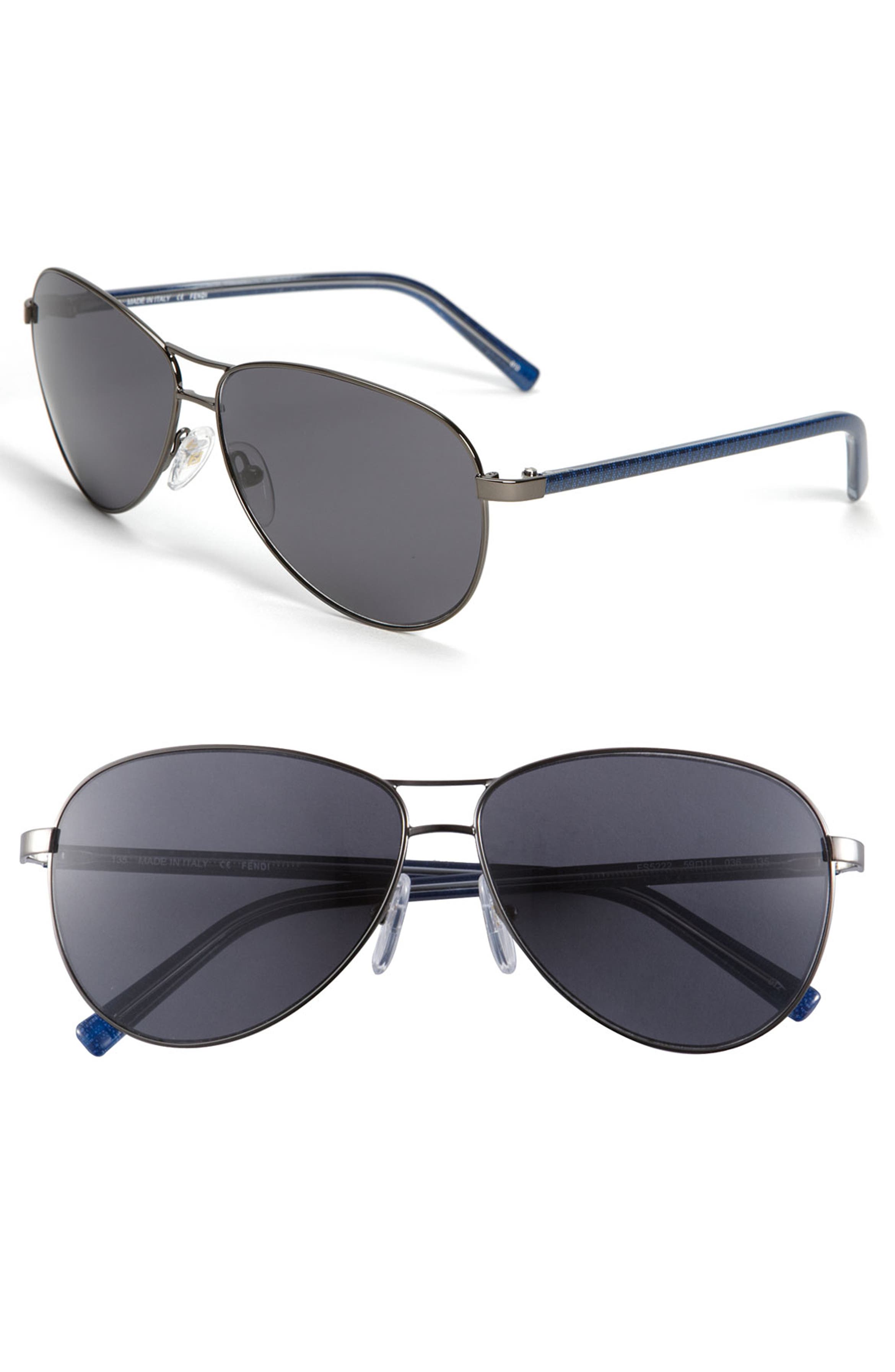 Fendi Polarized Aviator Sunglasses | Nordstrom