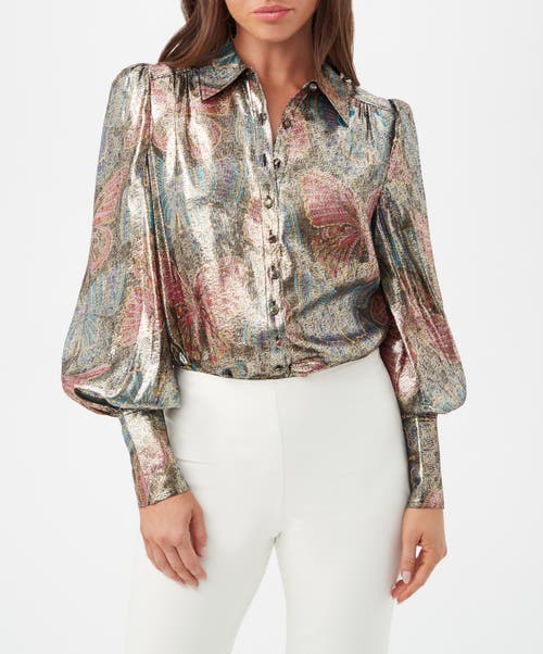 Shop Trina Turk Sagittarius Top In Multi