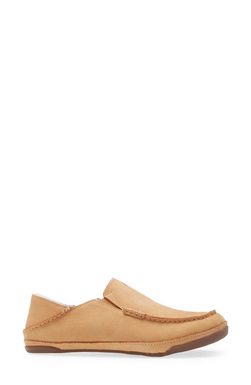 Olukai Kipuka Hulu Convertible Genuine Shearling Lined Slipper In Natural/natural