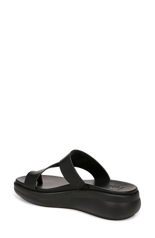 Naturalizer Cailan Platform Slide Sandal In Black