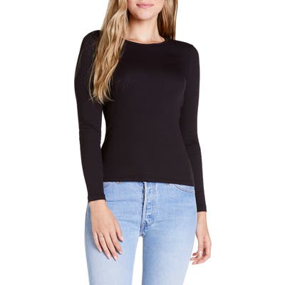 Michael Stars Ultra Rib Tee, Black