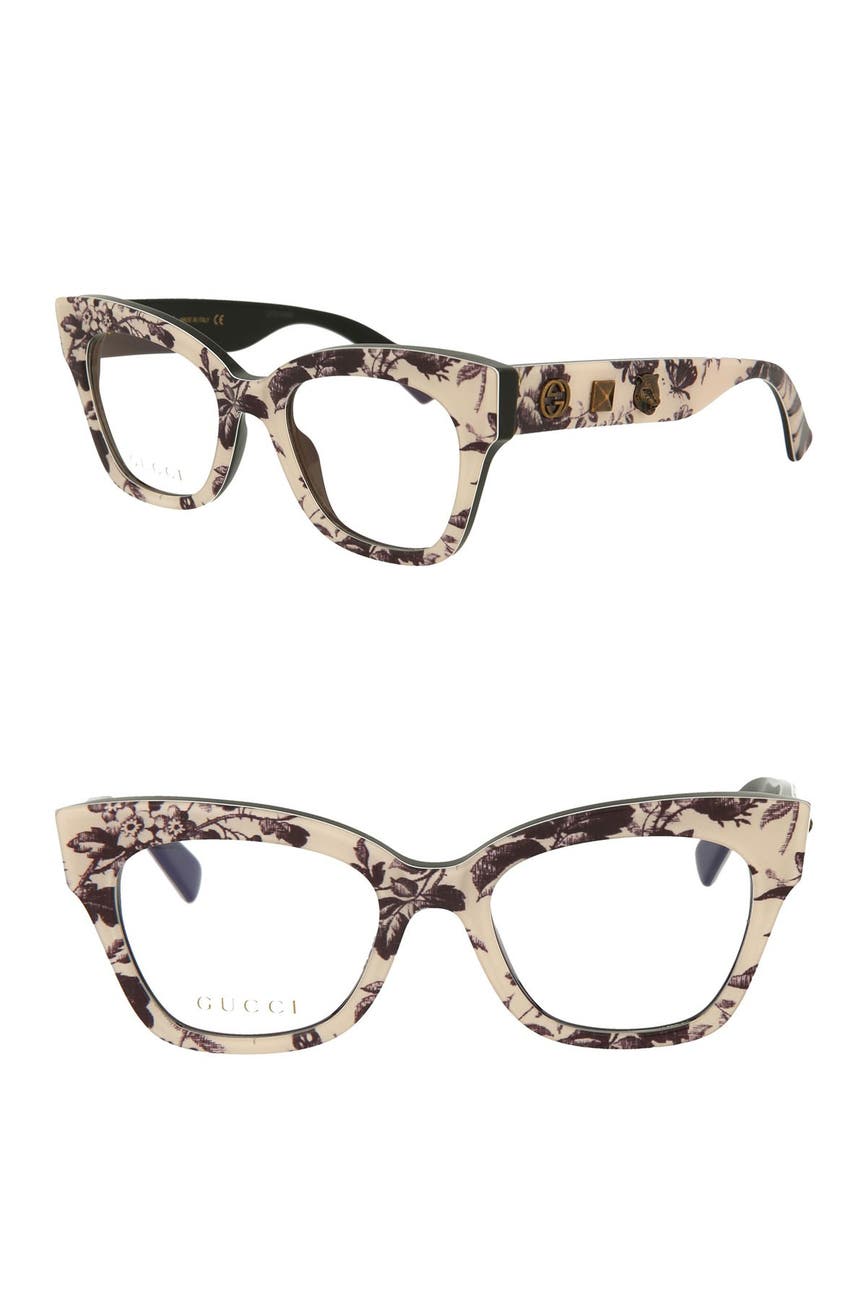 Gucci 49mm Cat Eye Optical Frames Nordstrom Rack 