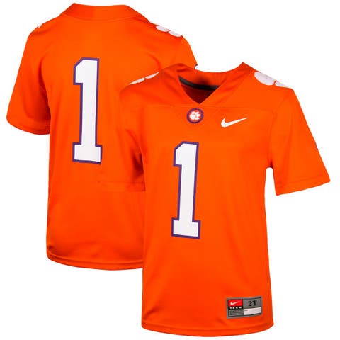 Youth Clemson Tigers Orange Replica Football Jersey by Outerstuff