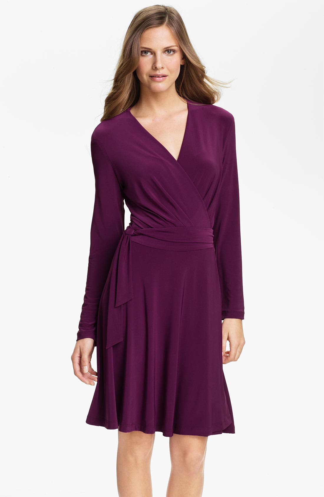 Alex & Ava Long Sleeve Jersey Wrap Dress Nordstrom