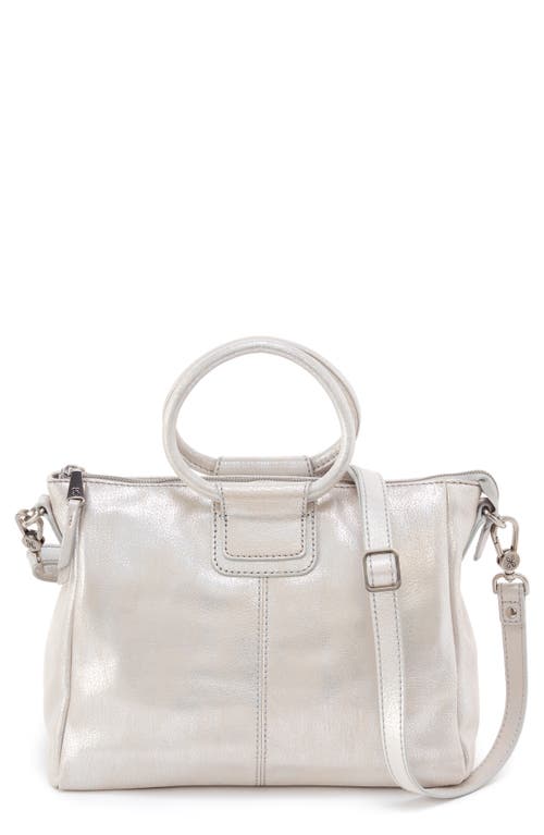 HOBO Sheila Medium Satchel in Silver at Nordstrom