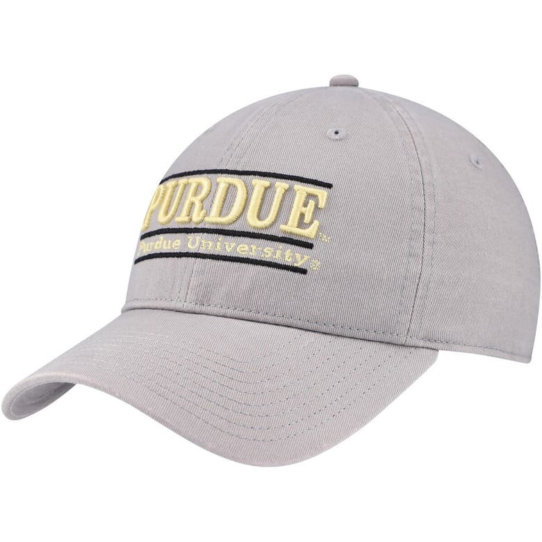 The Game Gray Purdue Boilermakers Classic Bar Adjustable Hat