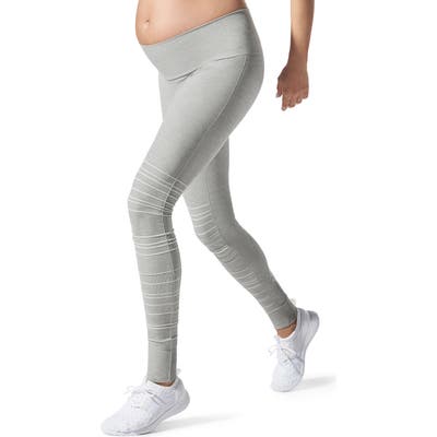Blanqi Sportsupport Hipster Cuff Support Maternity/postpartum Leggings, Grey