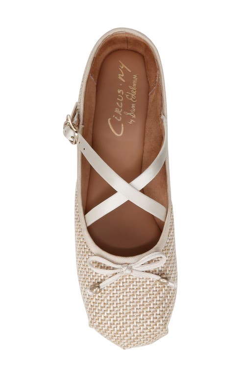 Shop Circus Ny By Sam Edelman Zuri Ballet Flat In Vanilla Bean/natural