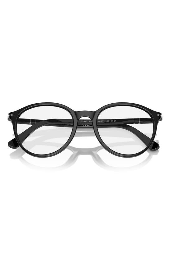 Persol Phantos 56mm Polarized Round Sunglasses In Sapphire