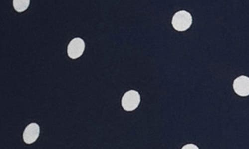 Nydj Semisheer Pintuck Blouse In Indigo Dot