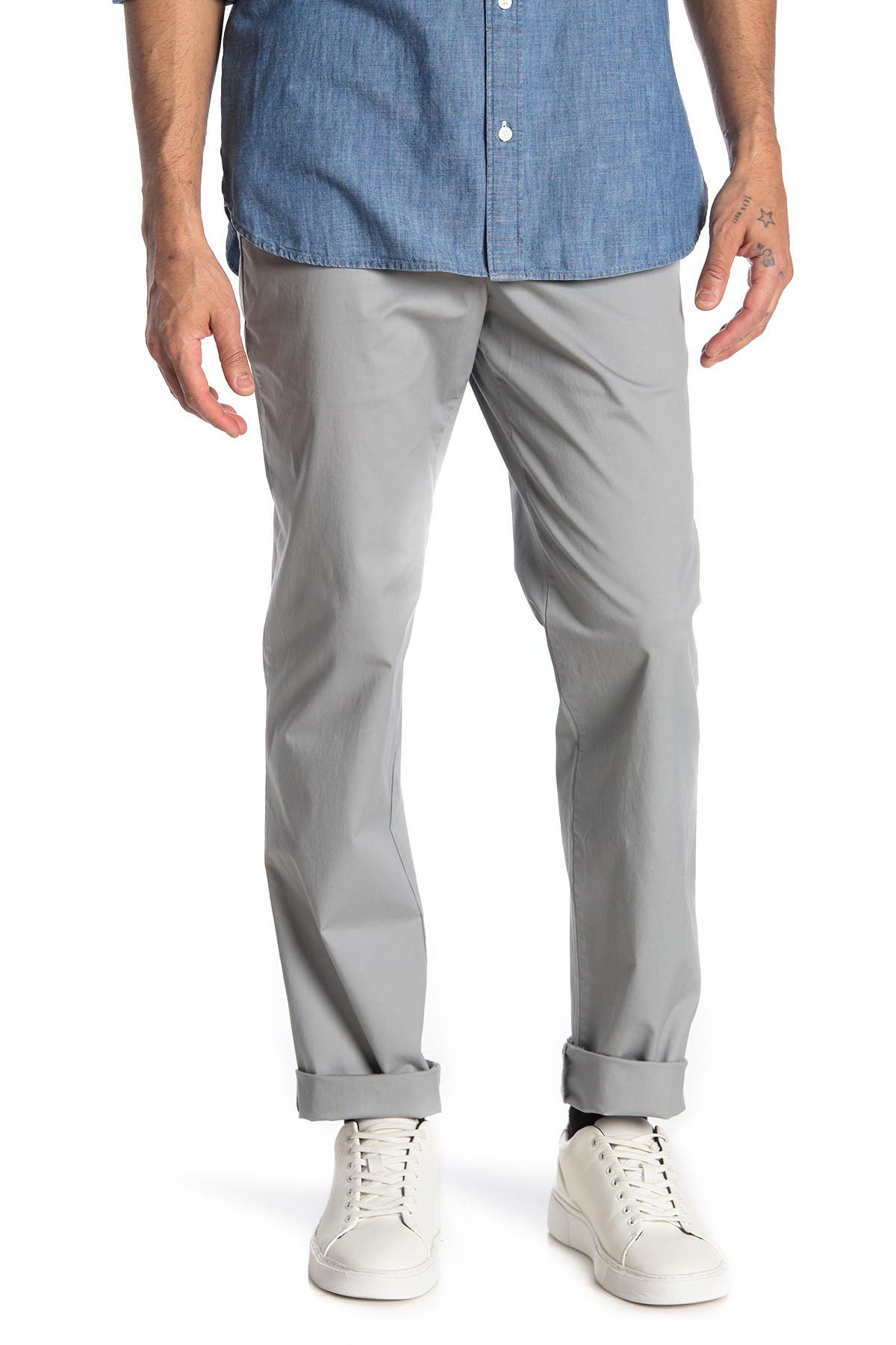 calvin klein casual stretch chino