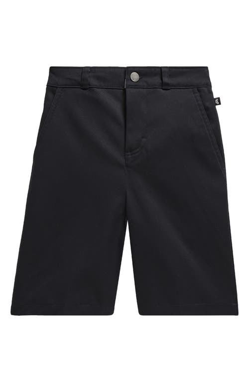 Shop Nike Kids' Flat Front Stretch Chino Skate Shorts In Black/anthracite