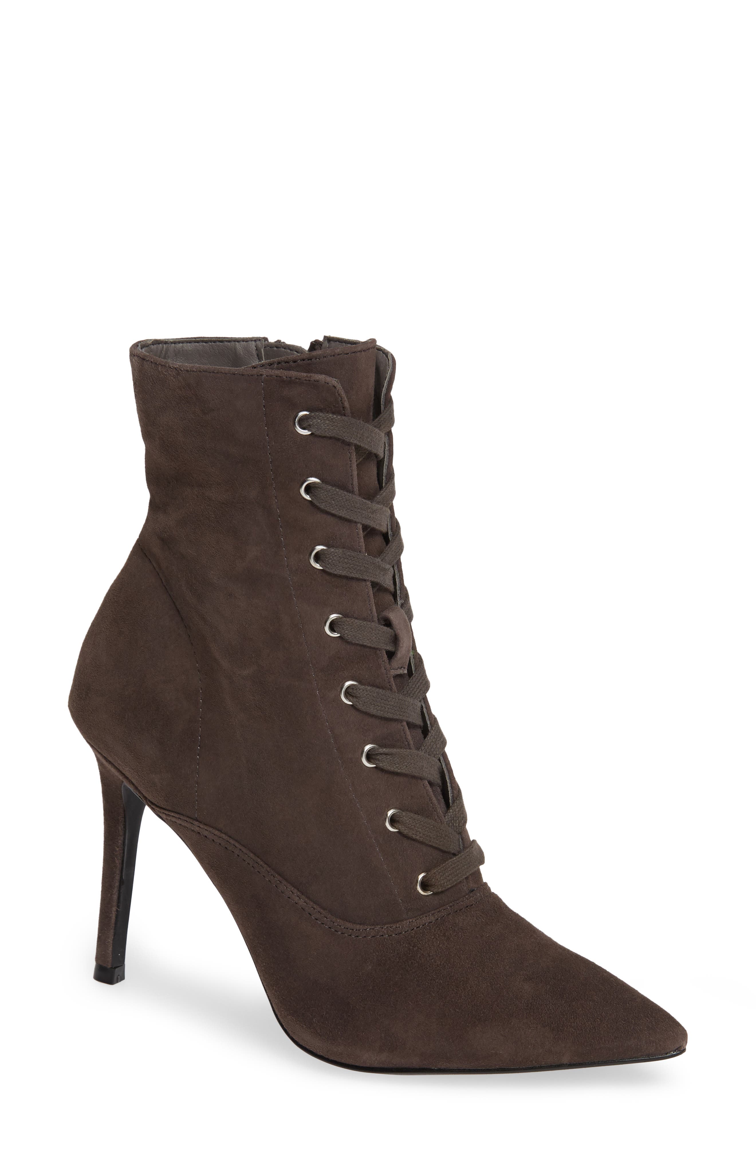steve madden jinx bootie taupe