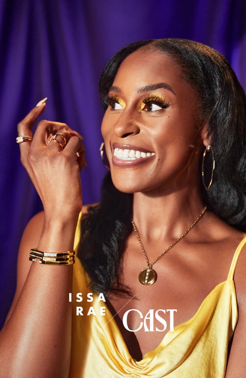 Shop Cast X Issa Rae The Open Armor Lab Grown Diamond Ring In Gold