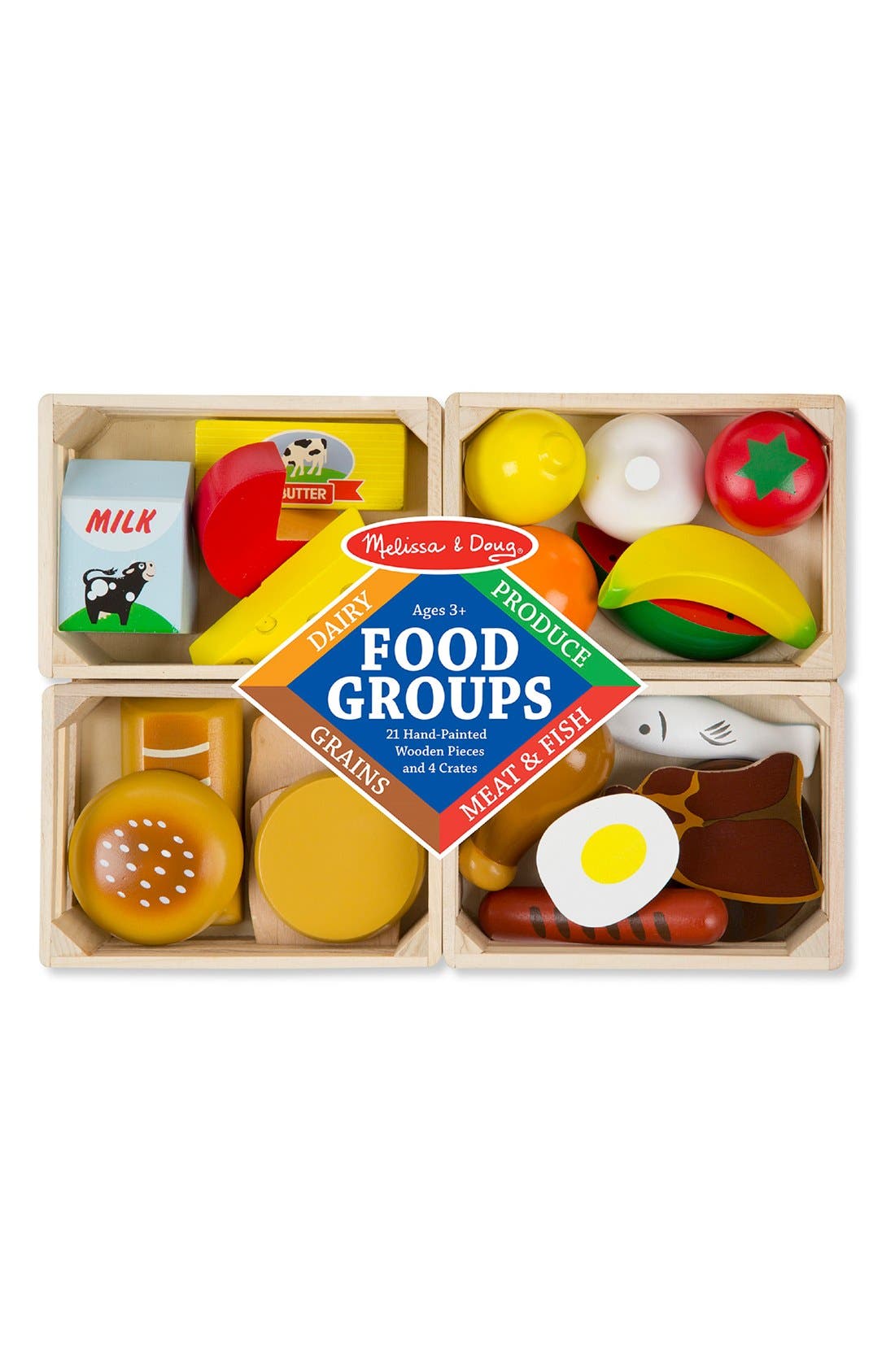 UPC 000772002714 product image for Melissa & Doug Food Groups Set Multi One Size | upcitemdb.com