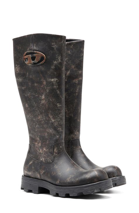 Diesel boots womens sale best sale