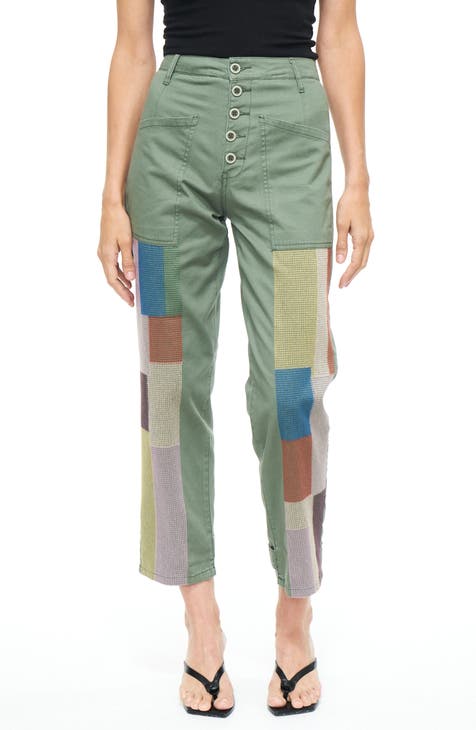 Tammy High Rise Ankle Crop Pants