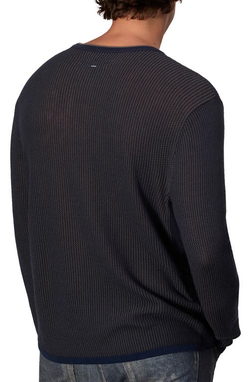 Shop Rag & Bone Harvey Crewneck Cotton Sweater In Salute