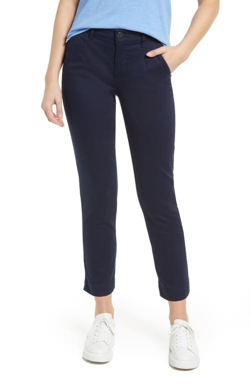 caslon(r) Stretch Cotton Chino Pants in Navy