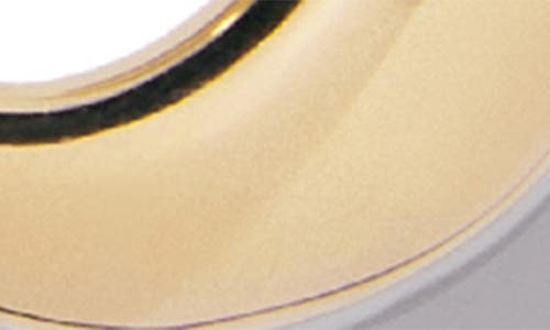 Jennifer Fisher Chavez Huggie Hoop Earrings In Two Tone
