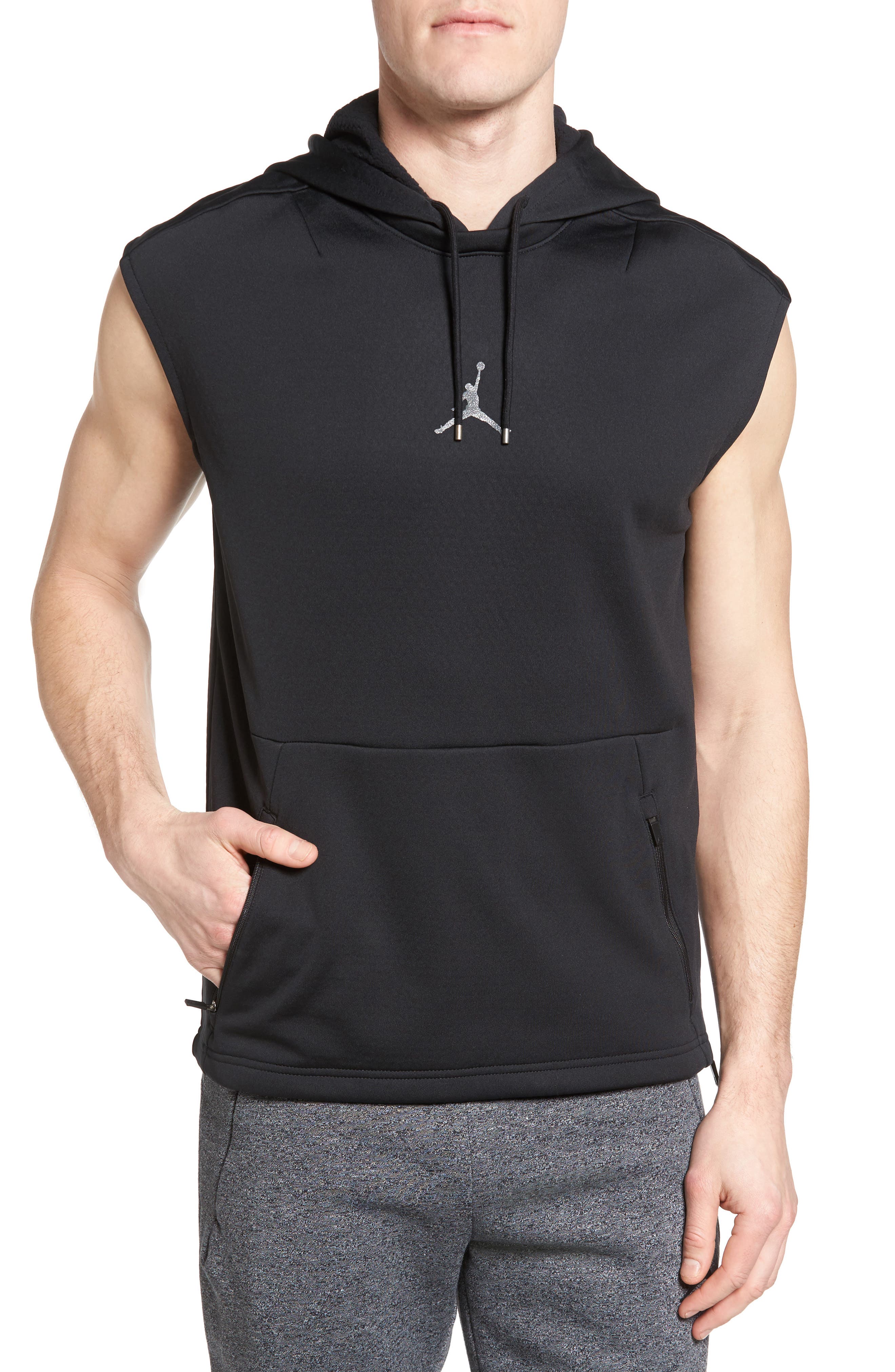 jordan vest hoodie