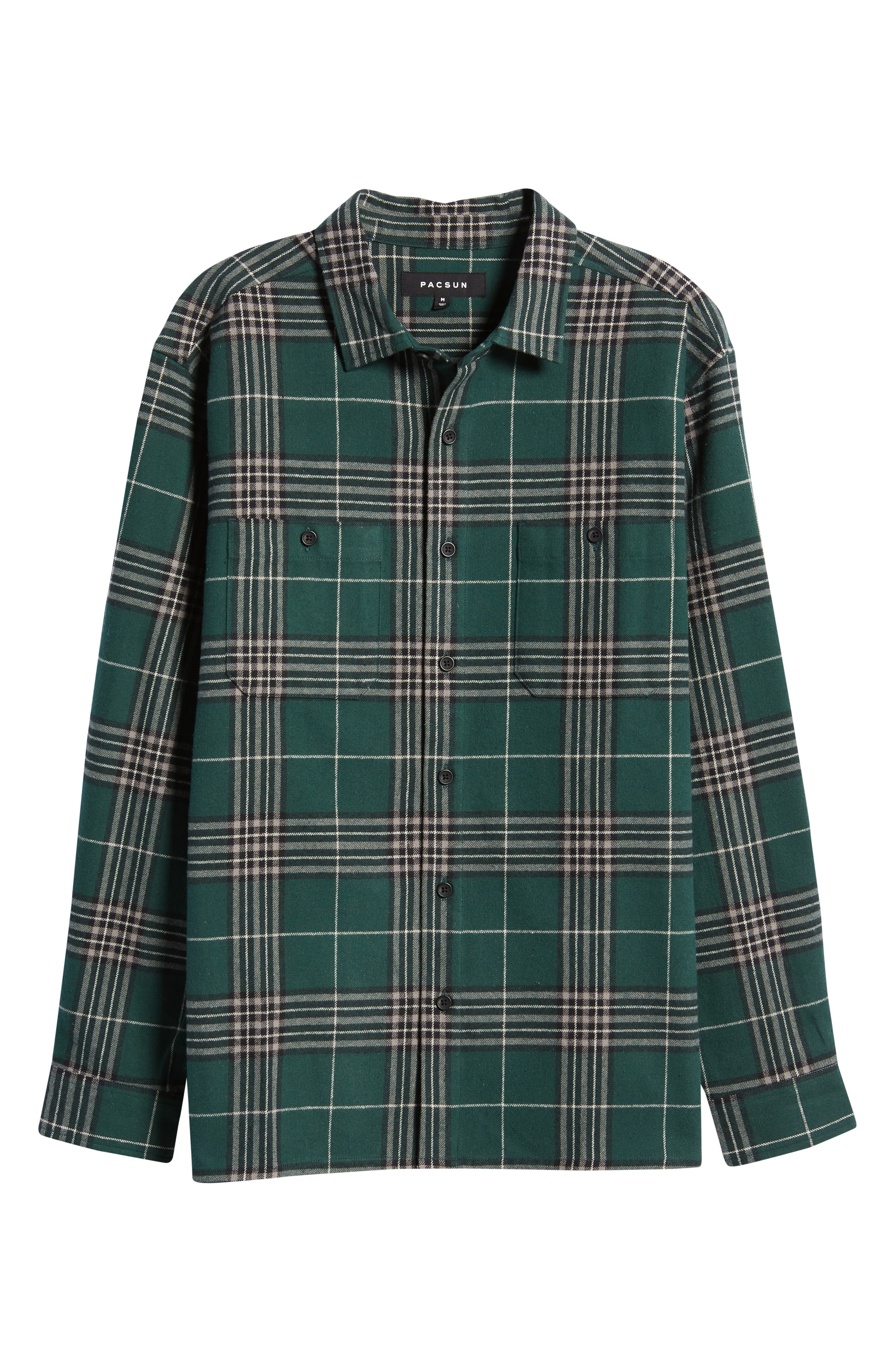 PacSun Men's Heavy Flannel Button-Up 