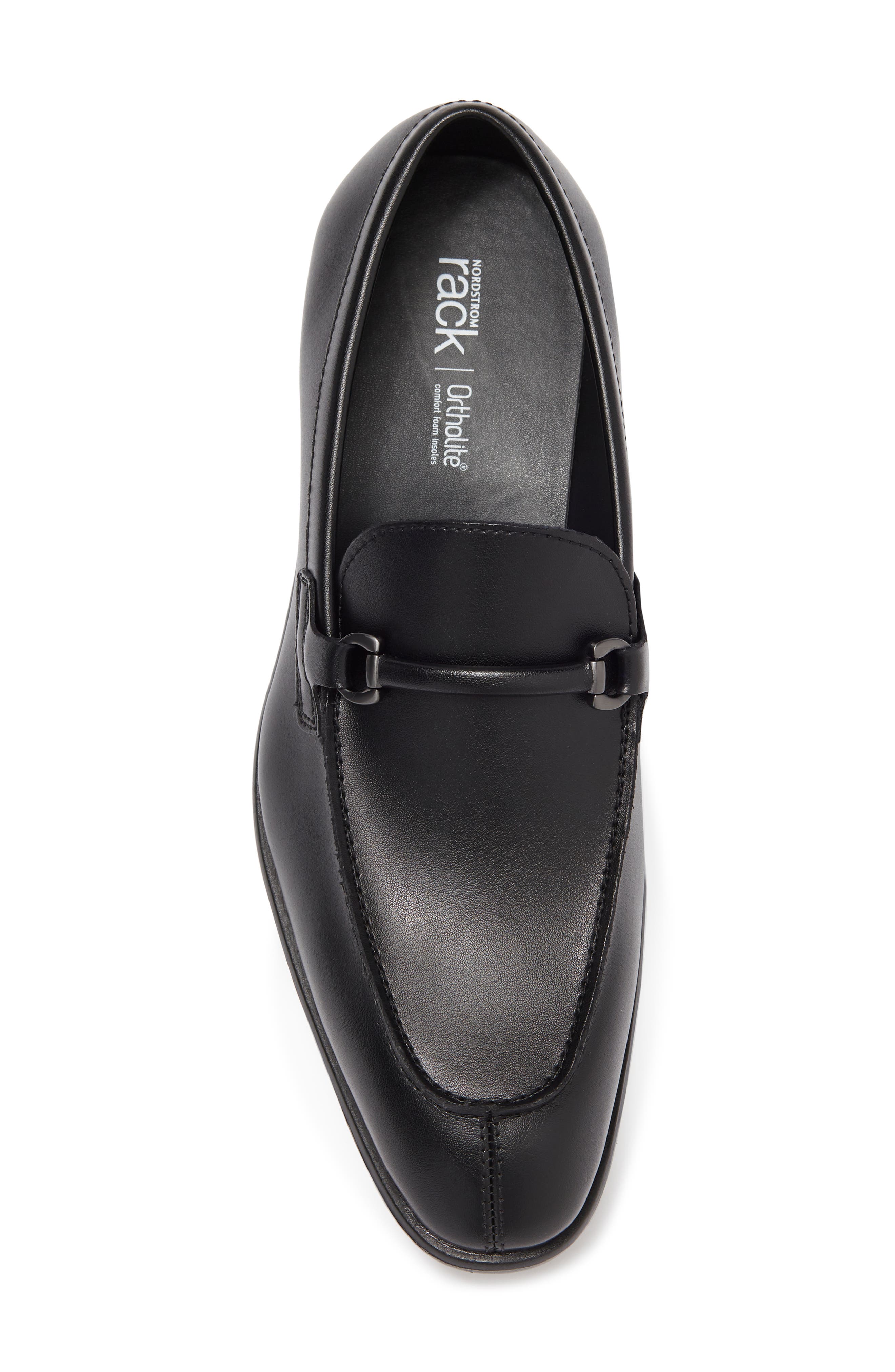 nordstrom rack black loafers