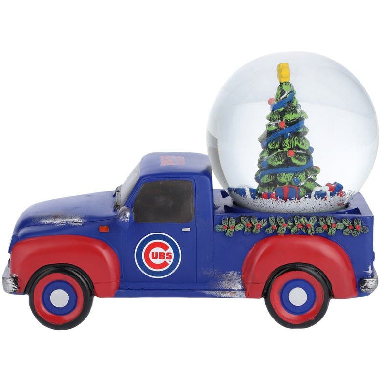 Foco Chicago Cubs Truck Snow Globe In Blue