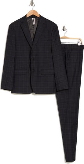 Ben Sherman Brisbane Windowpane Suit