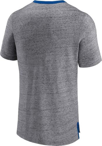 Men's Chicago Cubs Fanatics Branded Heathered Gray Iconic Team