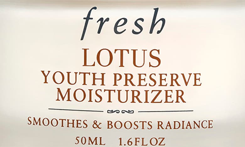 Shop Fresh Lotus Youth Preserve Line & Texture Smoothing Moisturizer, 1.6 oz