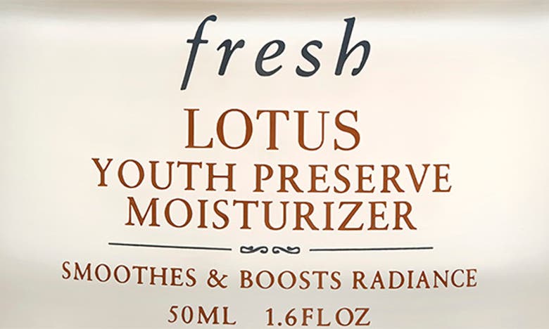 Shop Fresh ® Lotus Youth Preserve Line & Texture Smoothing Moisturizer