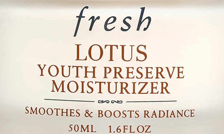 Fresh Lotus Youth Preserve Moisturiser 50ml