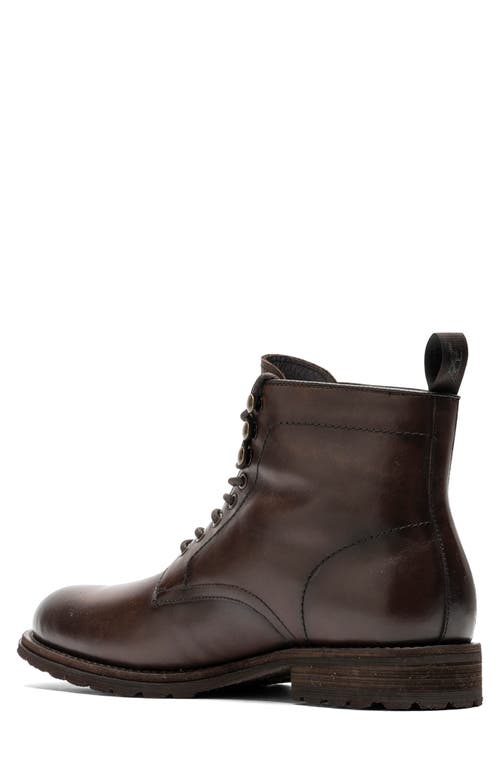 Shop Rodd & Gunn Franz Lace-up Military Boot In Testa Di Moro