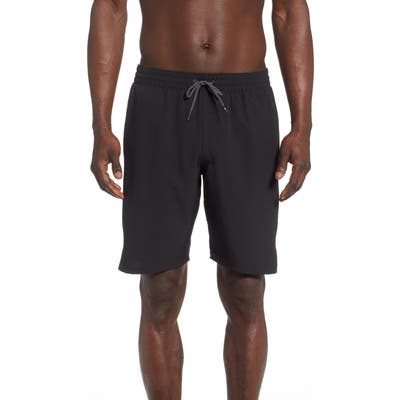 Nike Retro Stripe Volley Shorts, Black